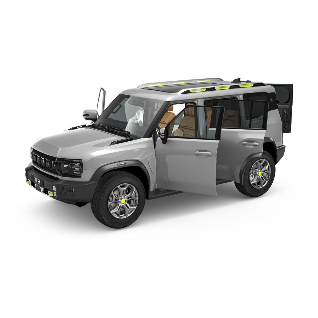 Chery Jetour T2 3D Model – High Poly SUV with Interior, FBX, Blender - View 10