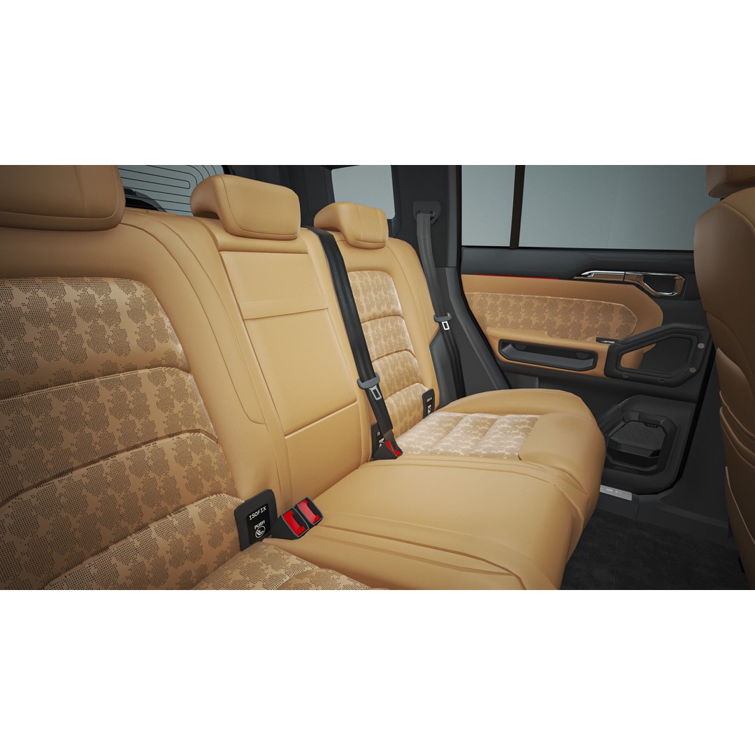 Chery Jetour T2 3D Model – High Poly SUV with Interior, FBX, Blender - View 14