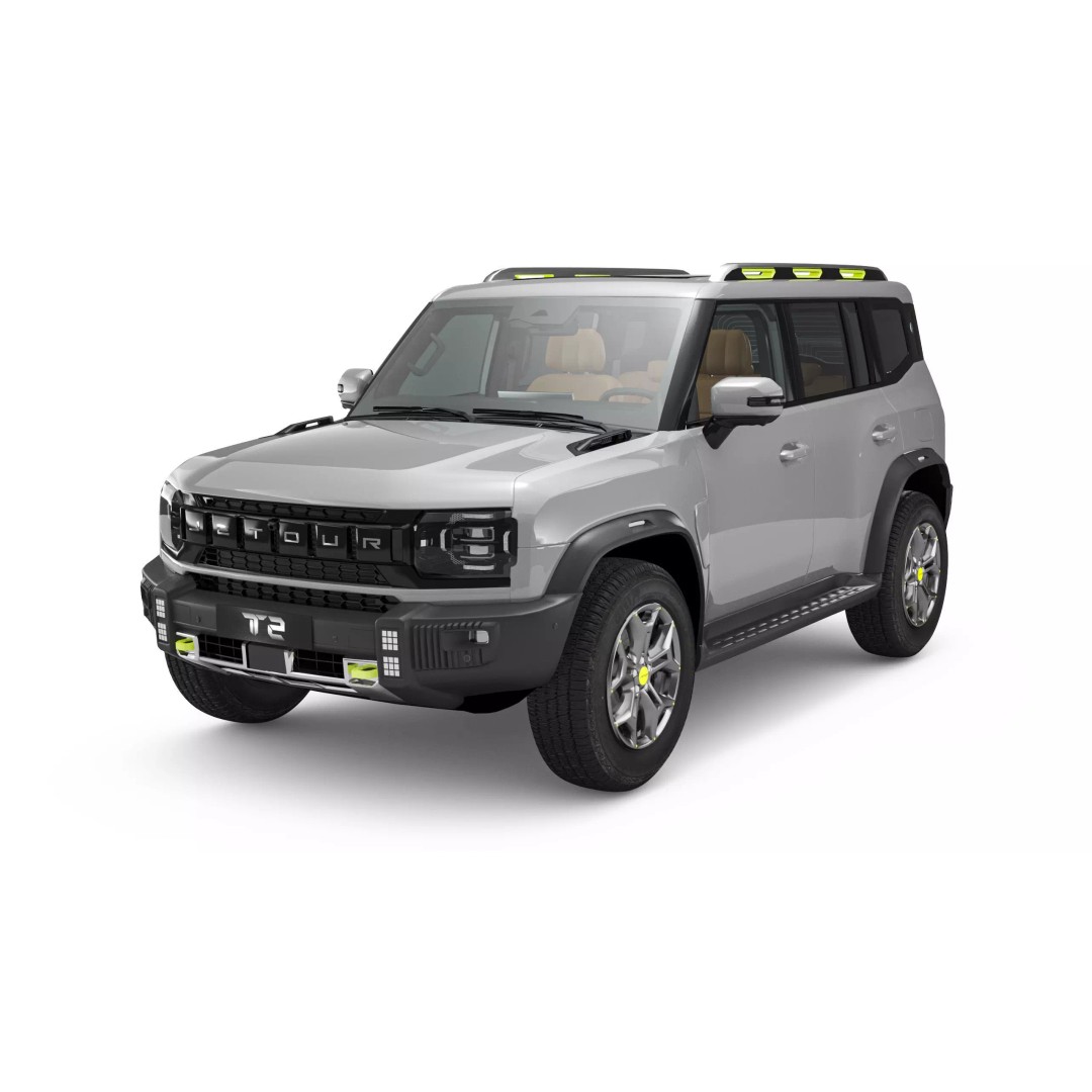 Chery Jetour T2 3D Model – High Poly SUV with Interior, FBX, Blender - View 2