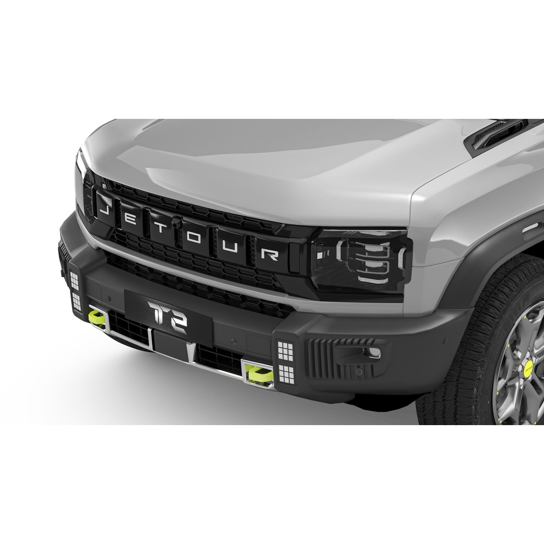 Chery Jetour T2 3D Model – High Poly SUV with Interior, FBX, Blender - View 4