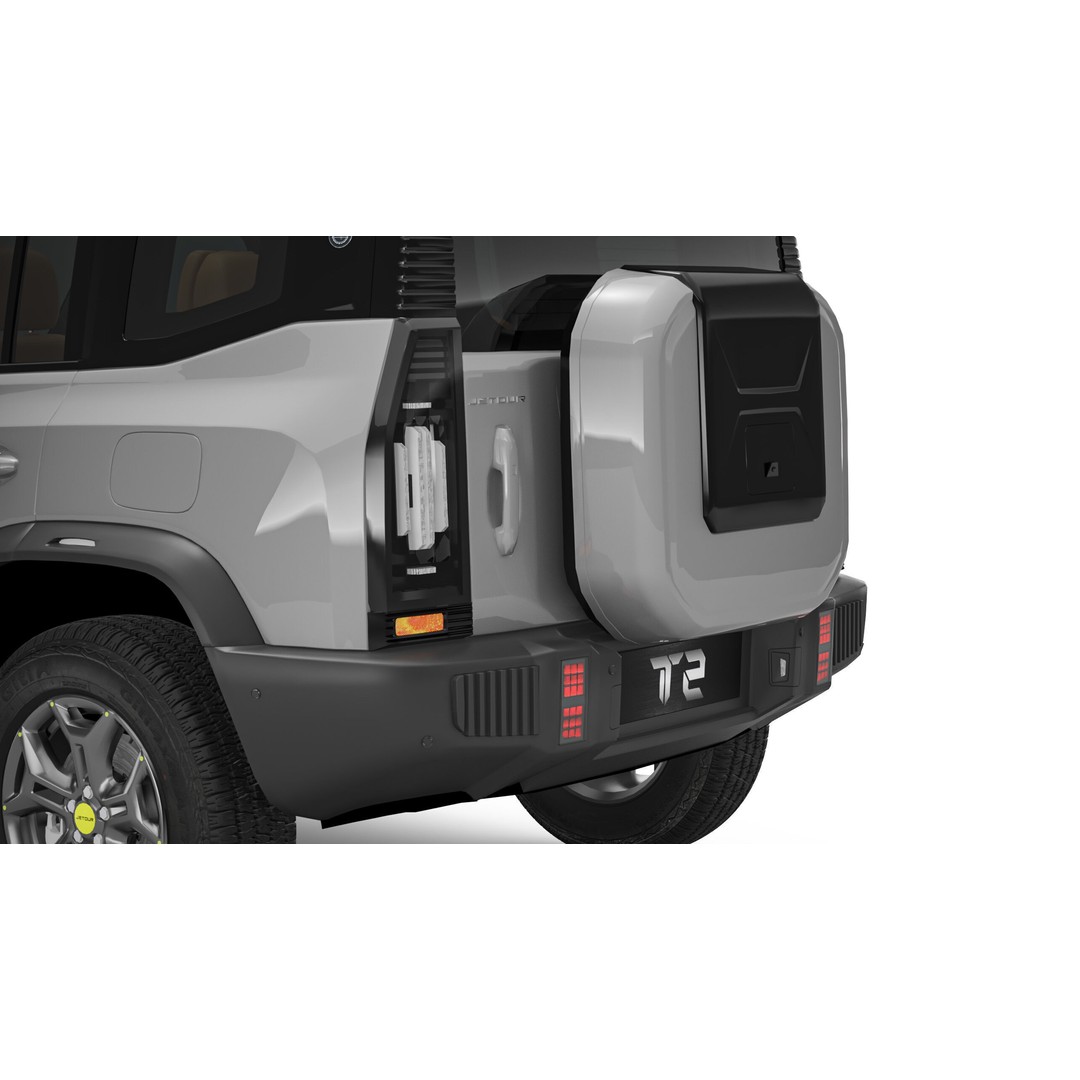 Chery Jetour T2 3D Model – High Poly SUV with Interior, FBX, Blender - View 5