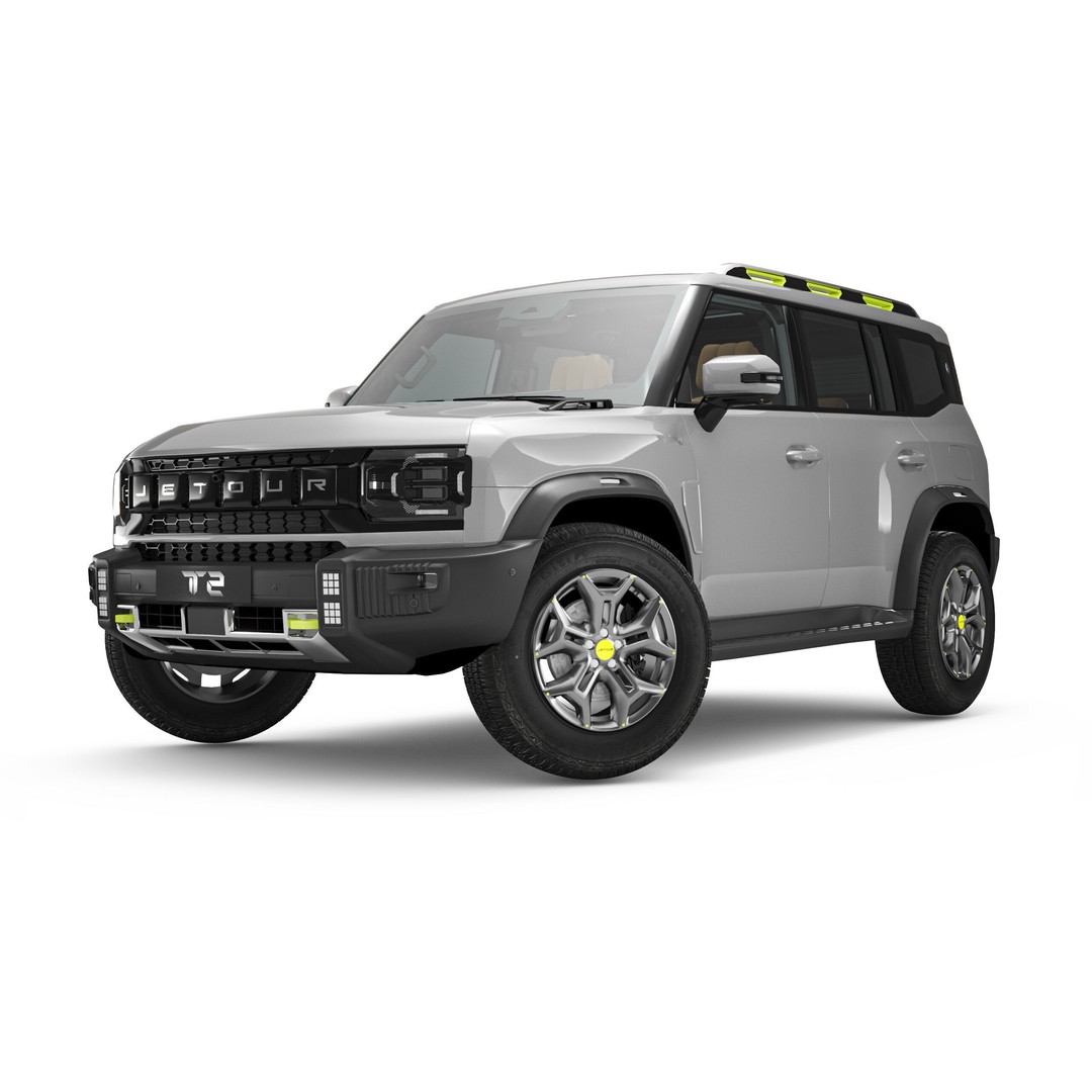 Chery Jetour T2 3D Model – High Poly SUV with Interior, FBX, Blender - View 6