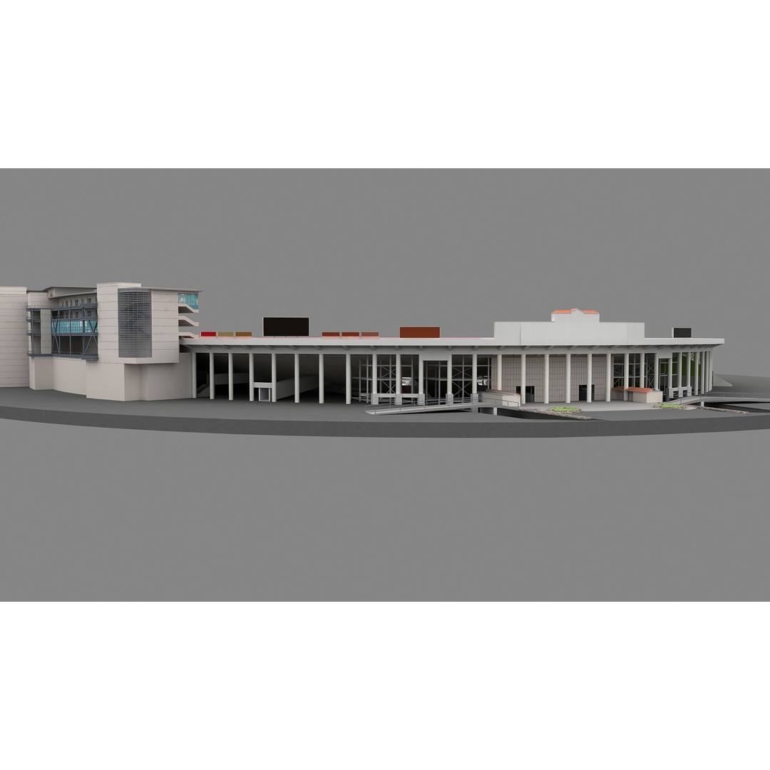 Rose Bowl Stadium 3D Model – High Poly PBR Asset, FBX & OBJ - View 11