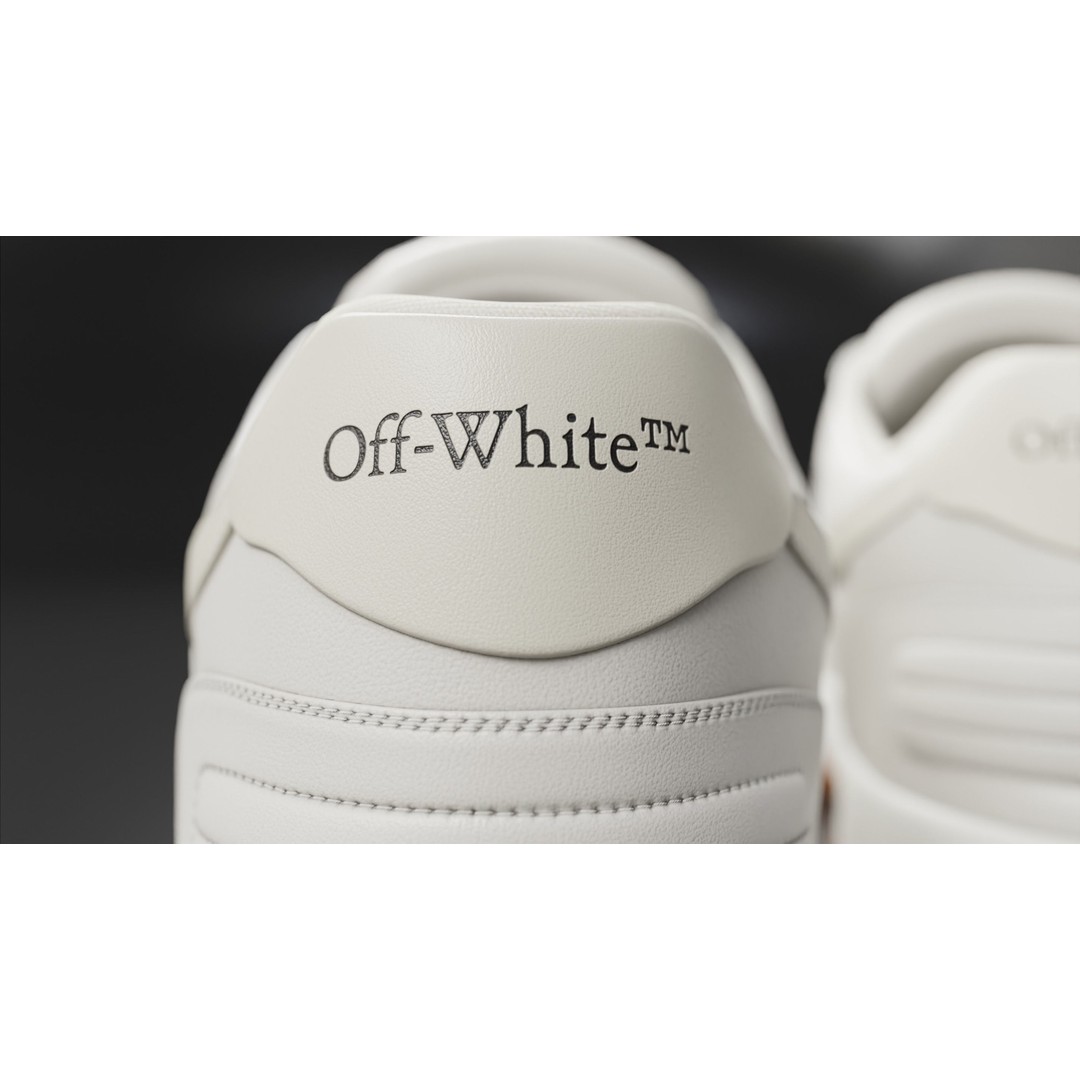 Off White Arrow Sneaker Boot 3D Model – Low Poly Game Asset, PBR Textures - View 22