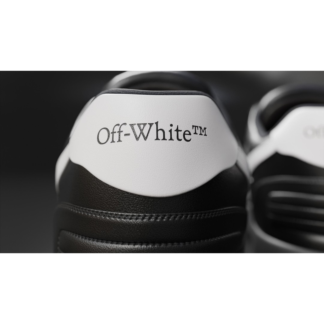 Off White Arrow Sneaker Boot 3D Model – Low Poly Game Asset, PBR Textures - View 40