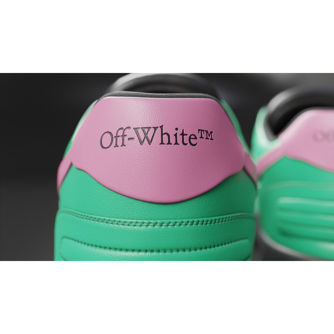 Off White Arrow Sneaker Boot 3D Model – Low Poly Game Asset, PBR Textures - View 48