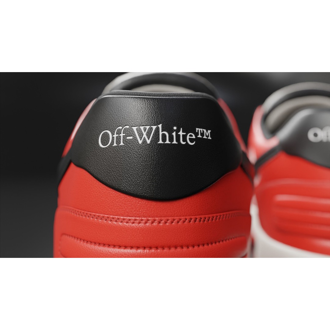 Off White Arrow Sneaker Boot 3D Model – Low Poly Game Asset, PBR Textures - View 84