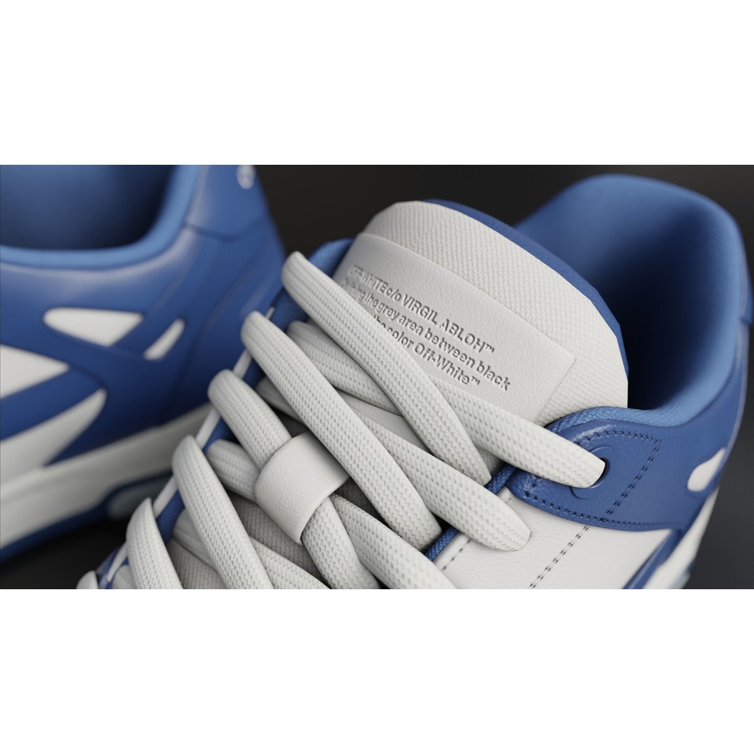 Off White Arrow Sneaker Boot 3D Model – Low Poly Game Asset, PBR Textures - View 86