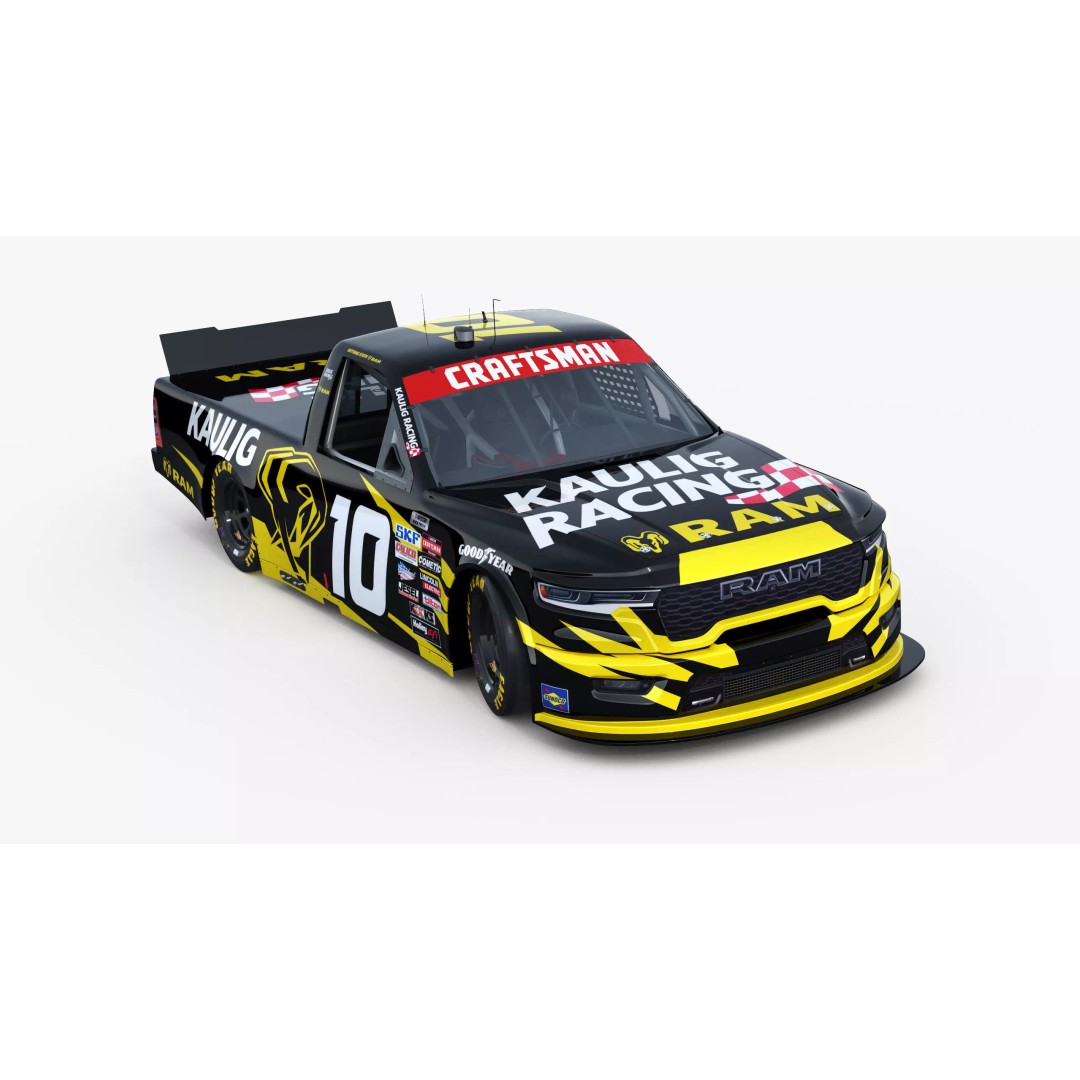 Nascar Truck Ram Kaulig Racing 2026 3D Model – Low Poly Game Asset, FBX - View 10