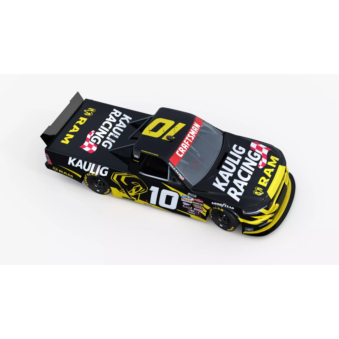Nascar Truck Ram Kaulig Racing 2026 3D Model – Low Poly Game Asset, FBX - View 12