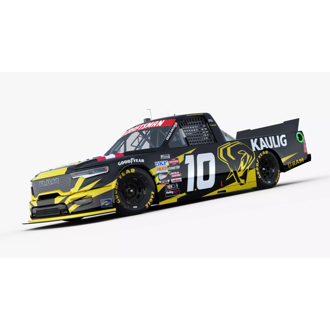 Nascar Truck Ram Kaulig Racing 2026 3D Model – Low Poly Game Asset, FBX - View 14
