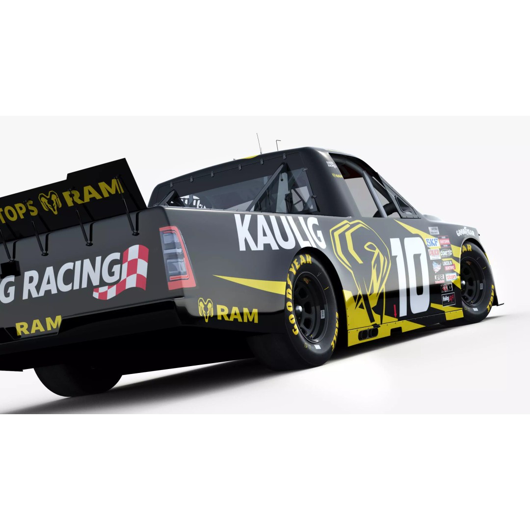 Nascar Truck Ram Kaulig Racing 2026 3D Model – Low Poly Game Asset, FBX - View 15
