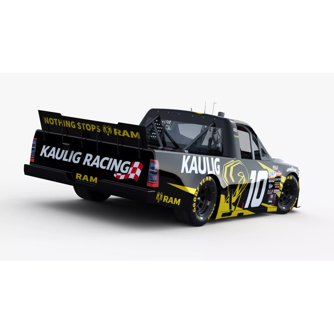 Nascar Truck Ram Kaulig Racing 2026 3D Model – Low Poly Game Asset, FBX - View 7