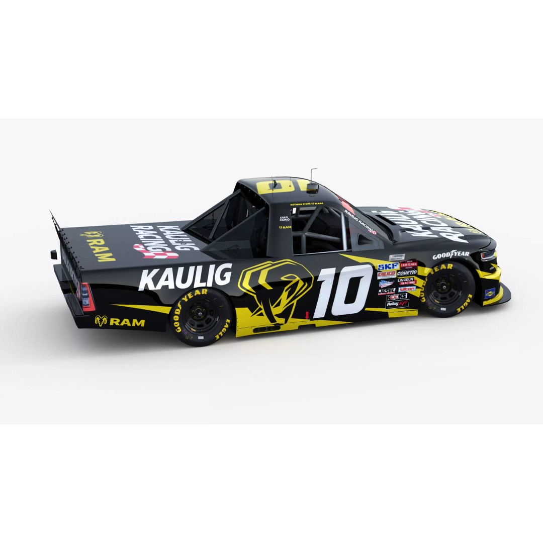 Nascar Truck Ram Kaulig Racing 2026 3D Model – Low Poly Game Asset, FBX - View 9