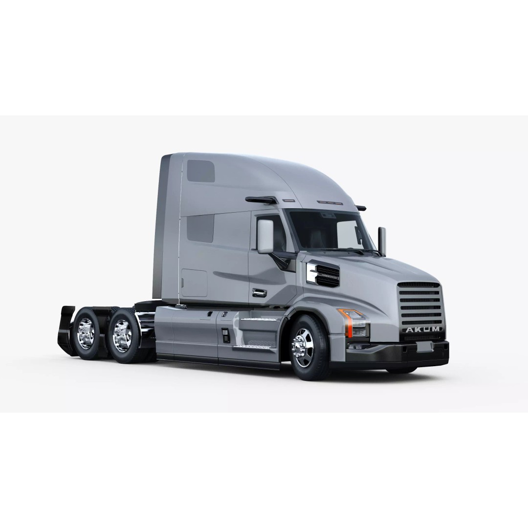 AKUM Iperion Tractor Truck 3D Model – High Poly Vehicle, FBX, OBJ - View 10