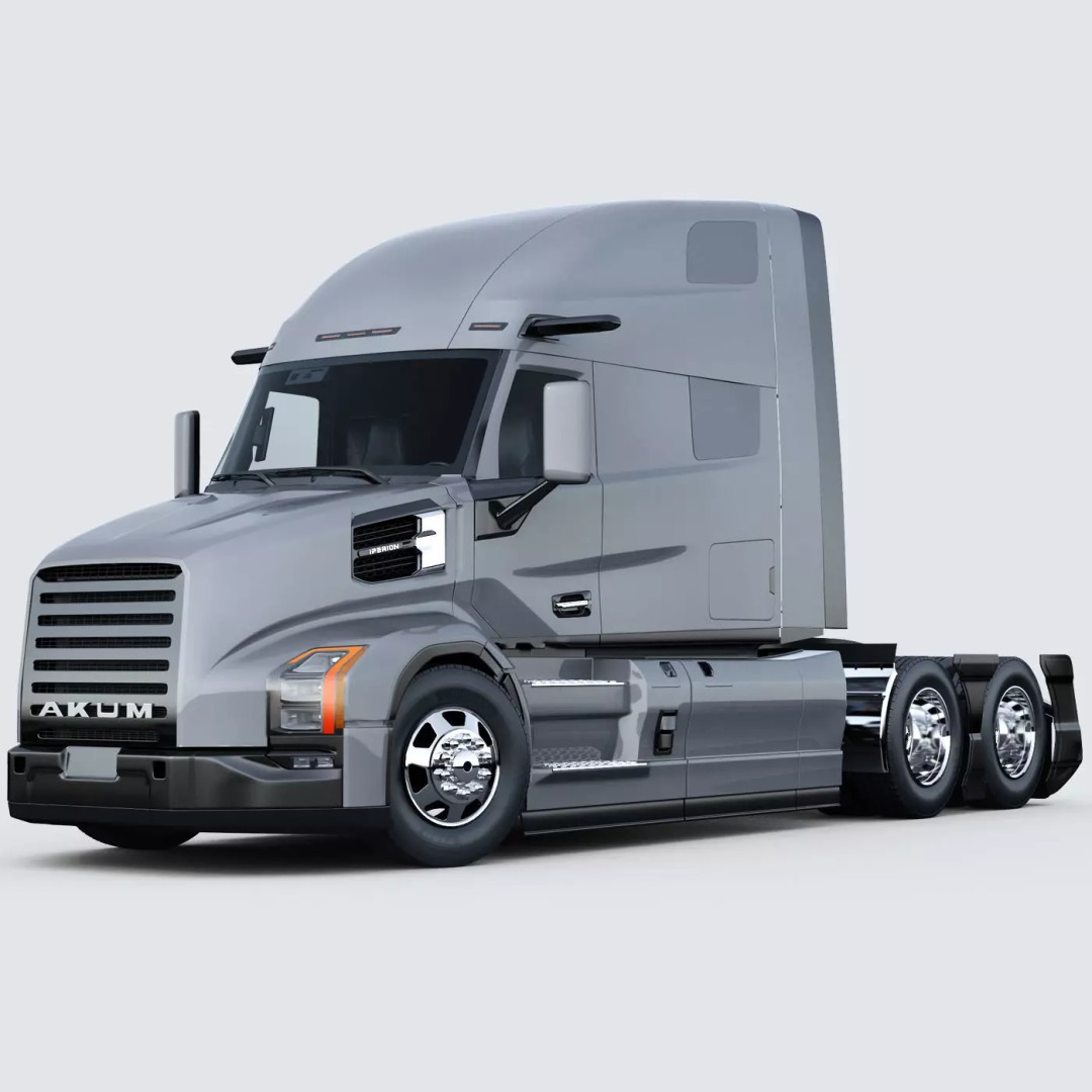 AKUM Iperion Tractor Truck 3D Model – High Poly Vehicle, FBX, OBJ - View 2
