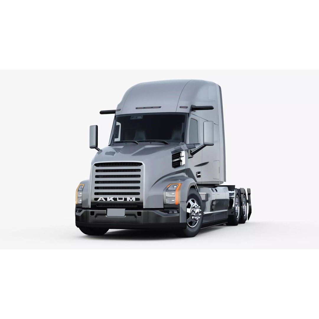 AKUM Iperion Tractor Truck 3D Model – High Poly Vehicle, FBX, OBJ - View 4
