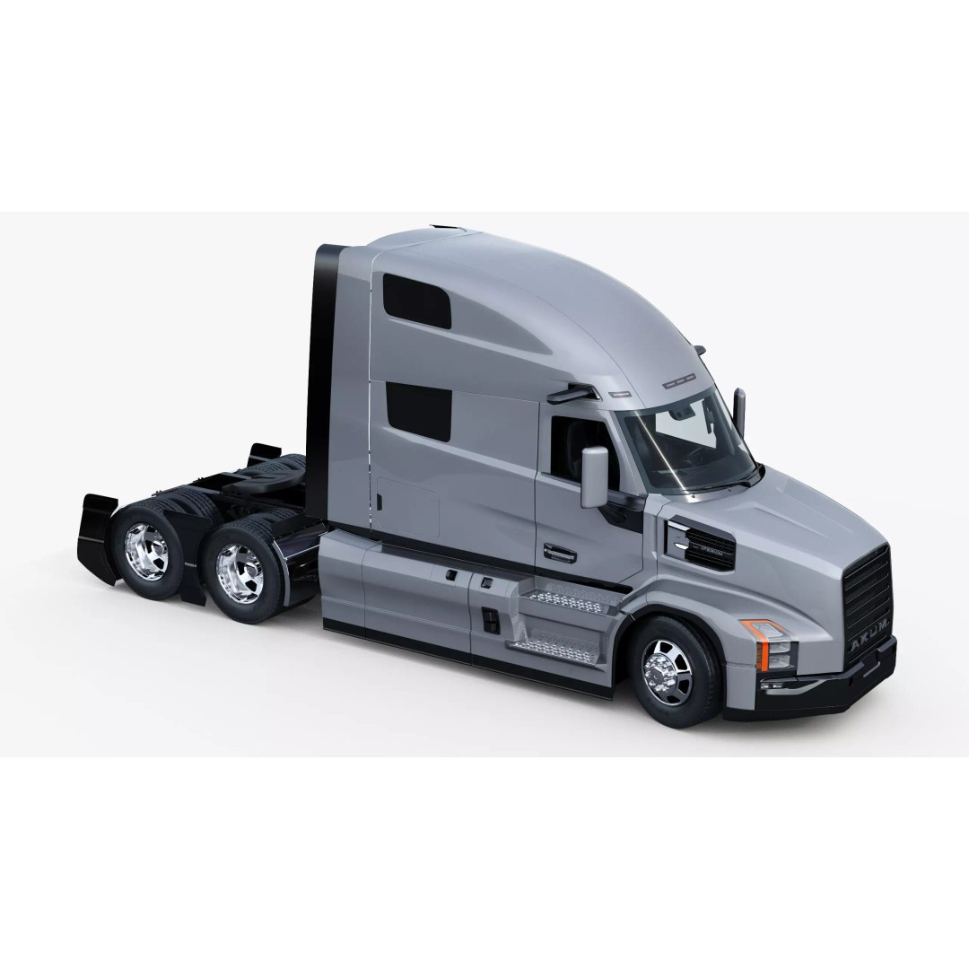 AKUM Iperion Tractor Truck 3D Model – High Poly Vehicle, FBX, OBJ - View 9