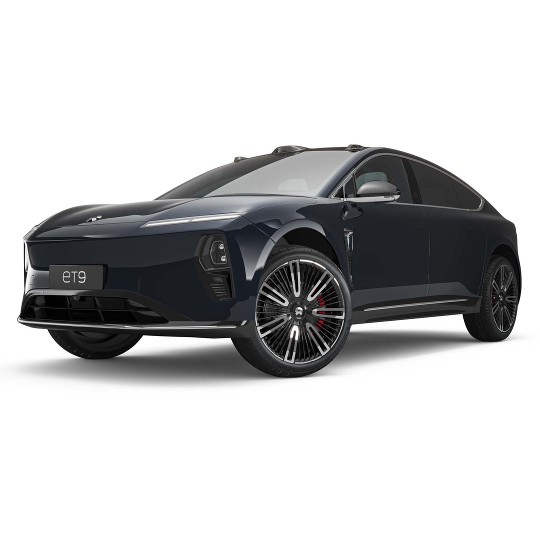 2025 Nio ET9 3D Model – Luxury Car with Interior, FBX, Blender - View 11