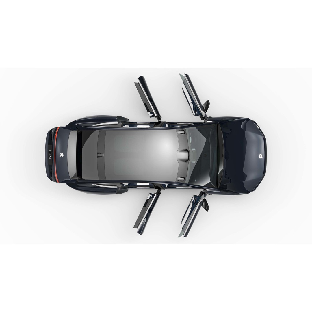 2025 Nio ET9 3D Model – Luxury Car with Interior, FBX, Blender - View 12