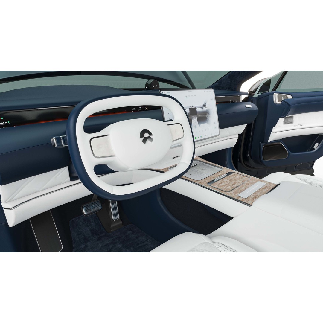 2025 Nio ET9 3D Model – Luxury Car with Interior, FBX, Blender - View 18