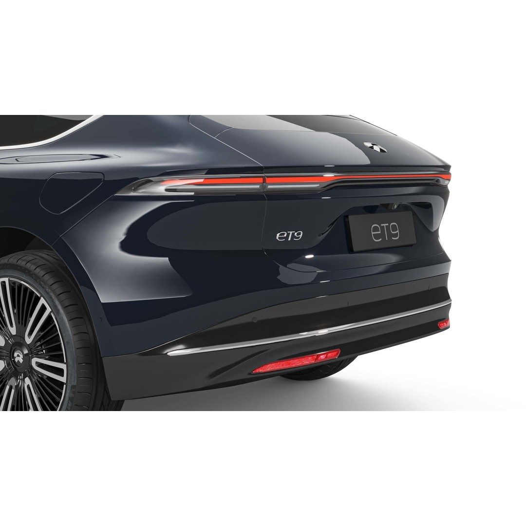 2025 Nio ET9 3D Model – Luxury Car with Interior, FBX, Blender - View 5