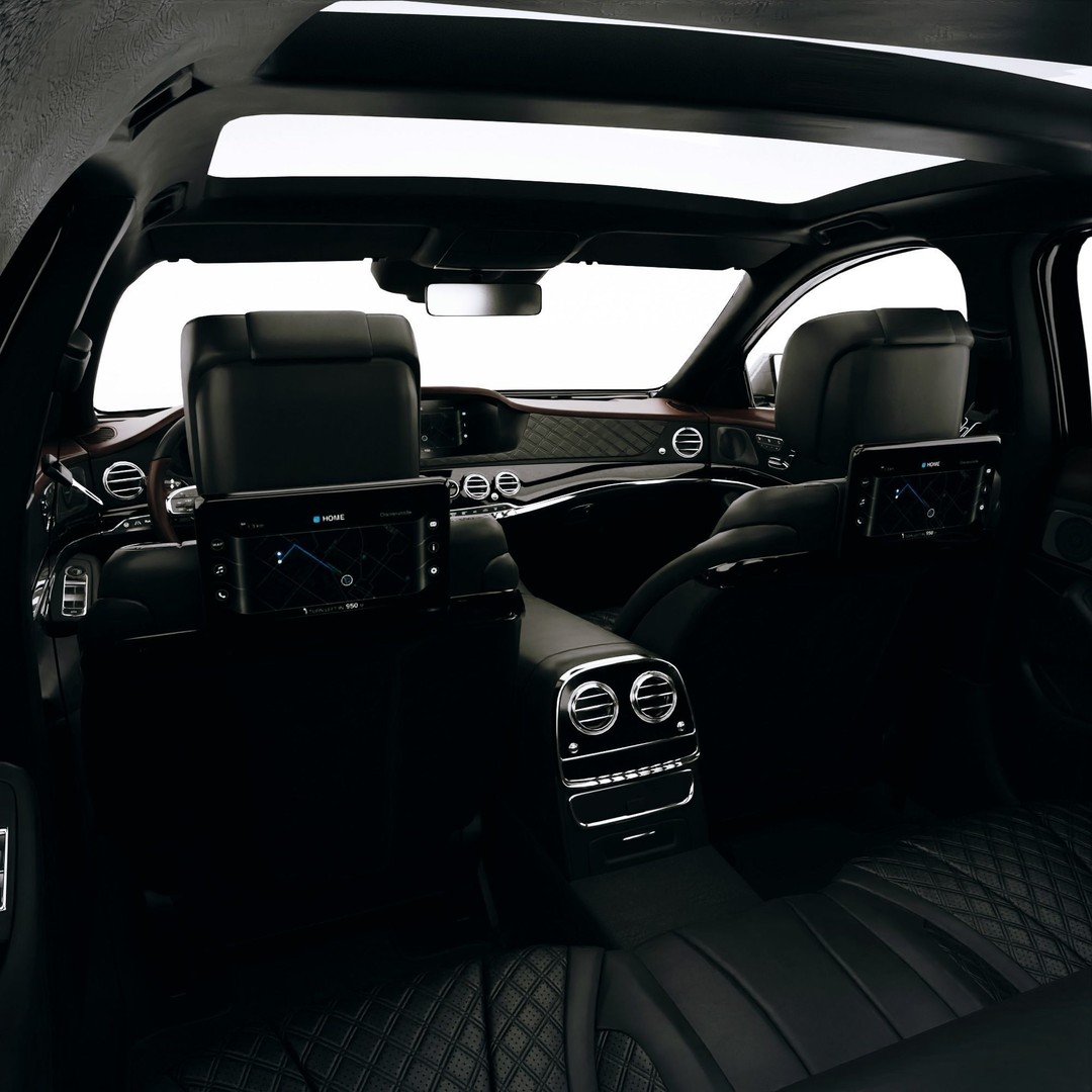 Mercedes-Benz S560 3D Model – Luxury Sedan with PBR Textures, FBX, OBJ - View 14