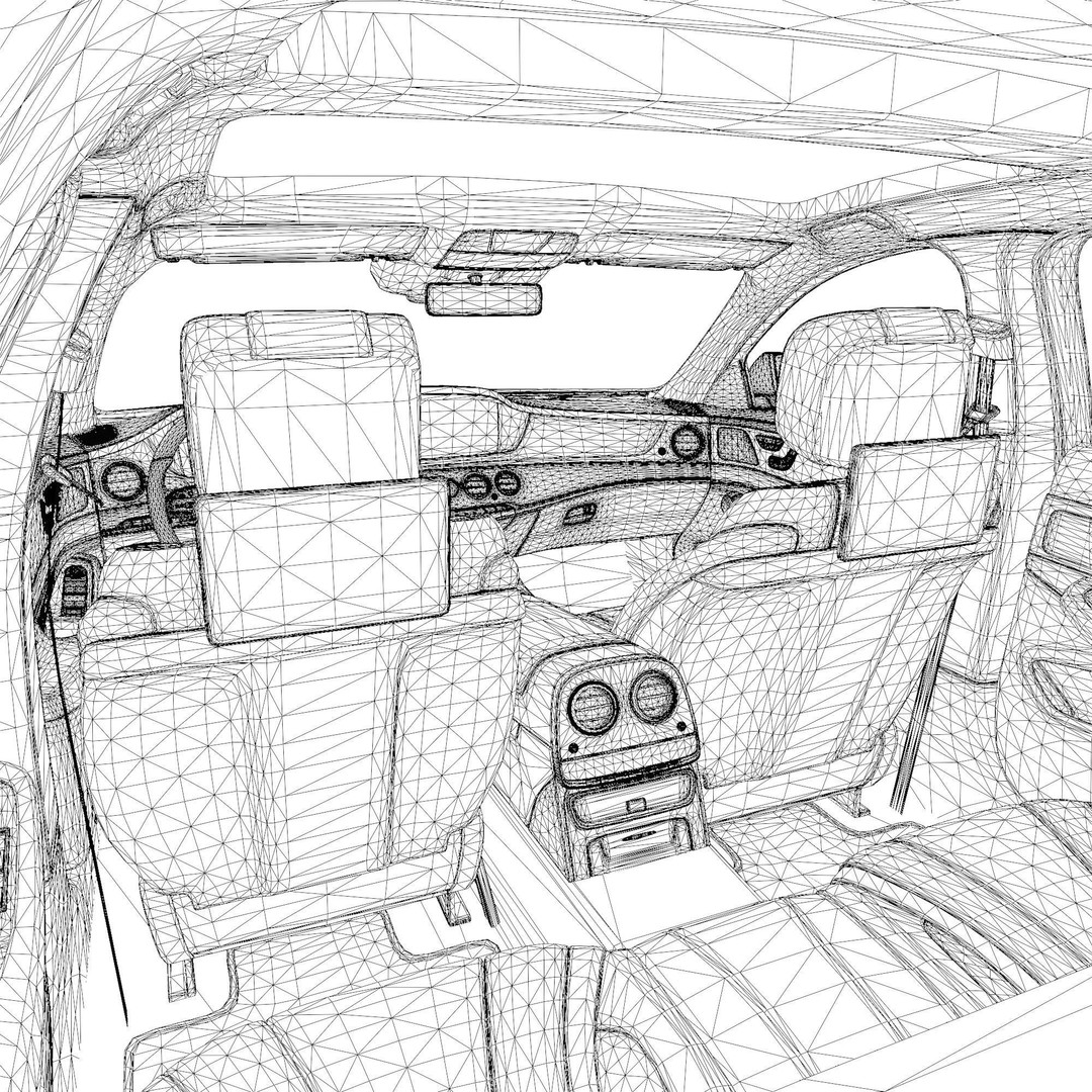 Mercedes-Benz S560 3D Model – Luxury Sedan with PBR Textures, FBX, OBJ - View 27