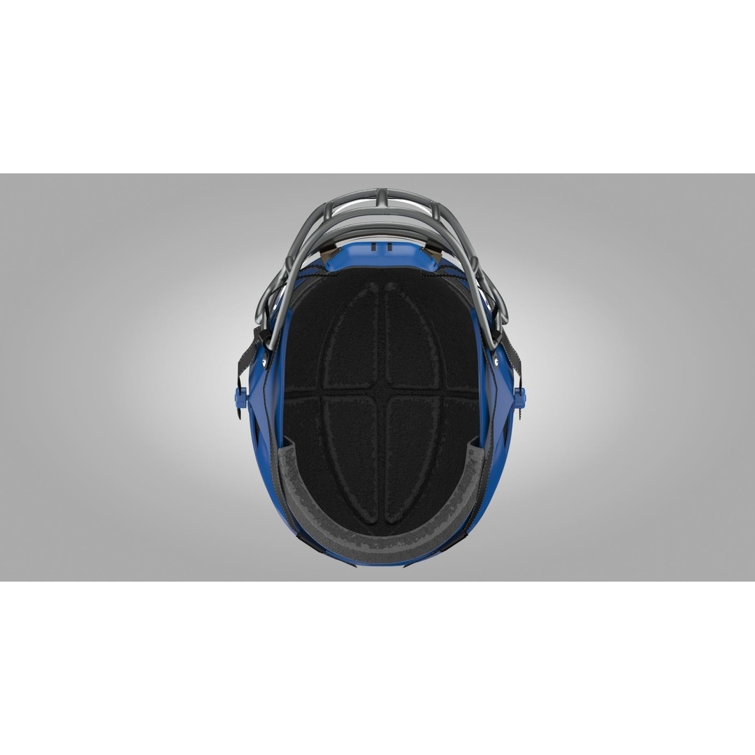 Football Helmet 3D Model – Low Poly PBR Game Asset, FBX - View 5