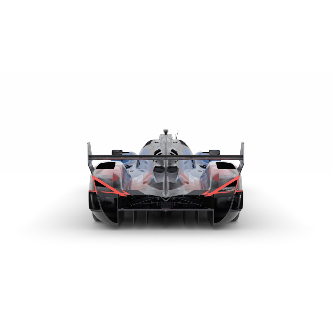 Alpine A424 3D Model – High Poly Racing Car, FBX, Blender - View 7