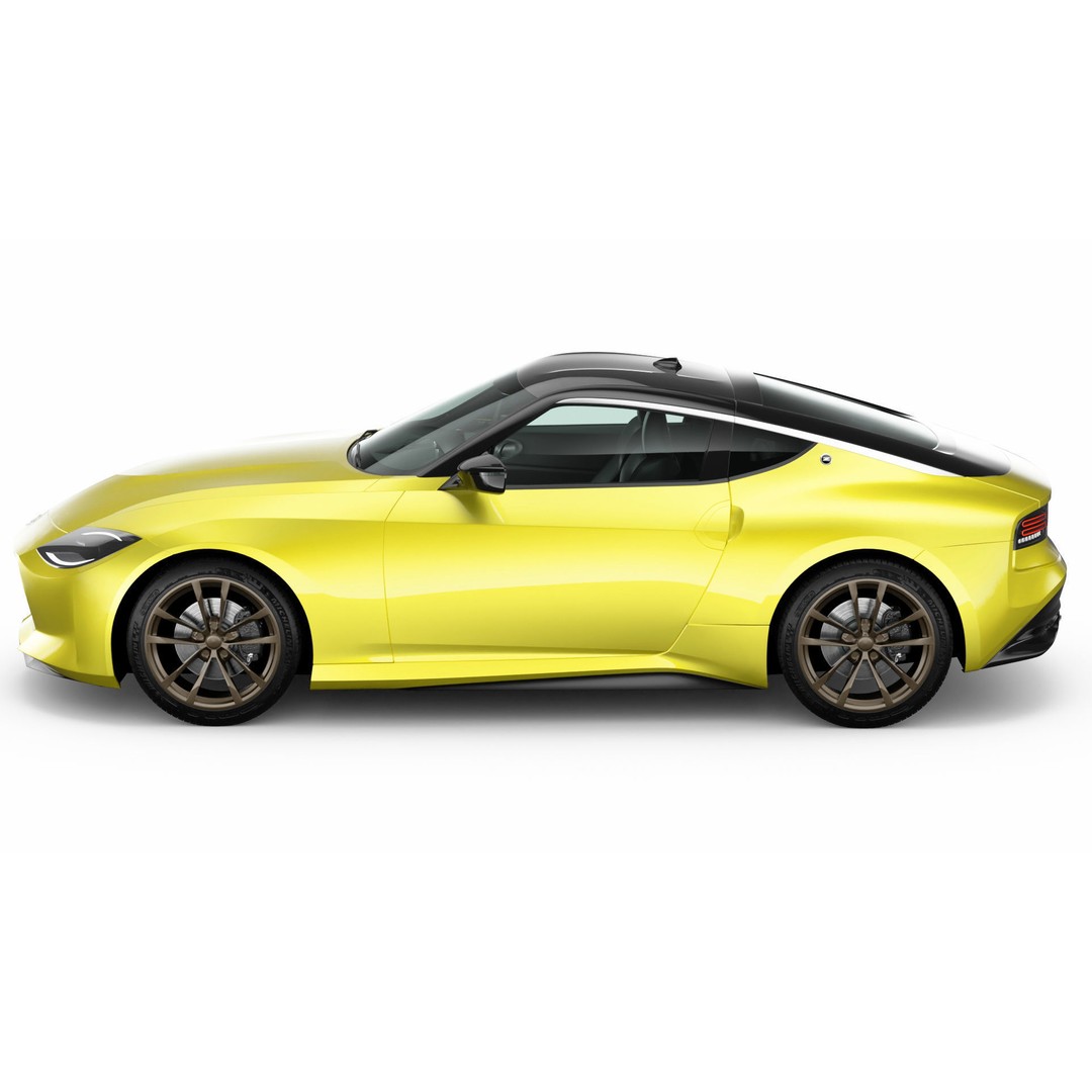 Nissan Z 2023 3D Model – Low Poly Car Asset, Blender, FBX, OBJ