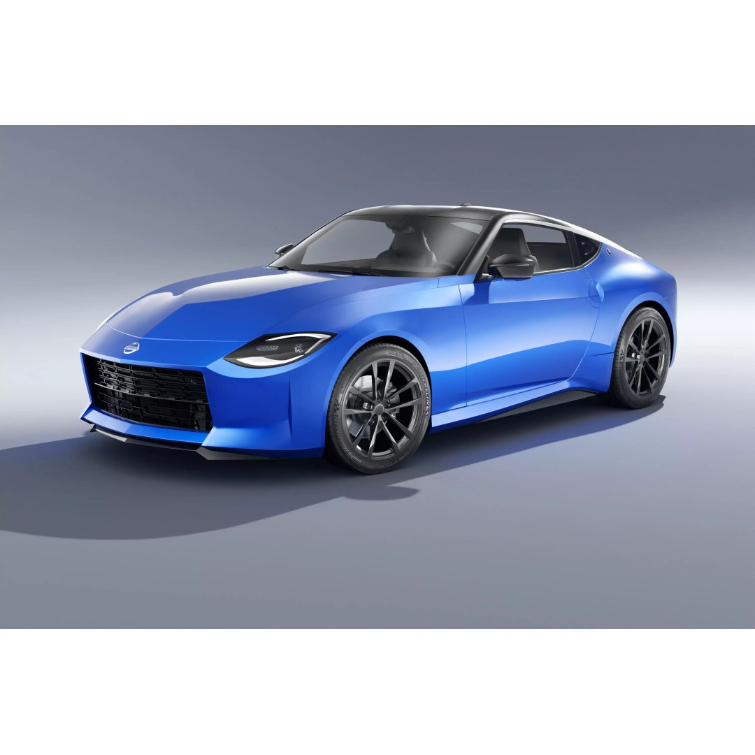 Nissan Z 2023 3D Model – Low Poly Car Asset, Blender, FBX, OBJ - View 2