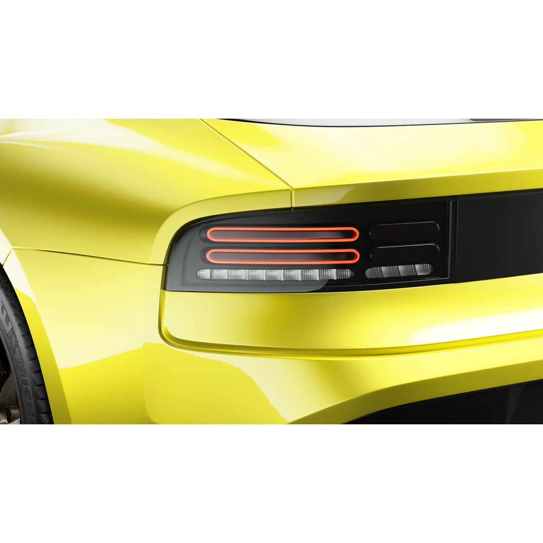 Nissan Z 2023 3D Model – Low Poly Car Asset, Blender, FBX, OBJ - View 39