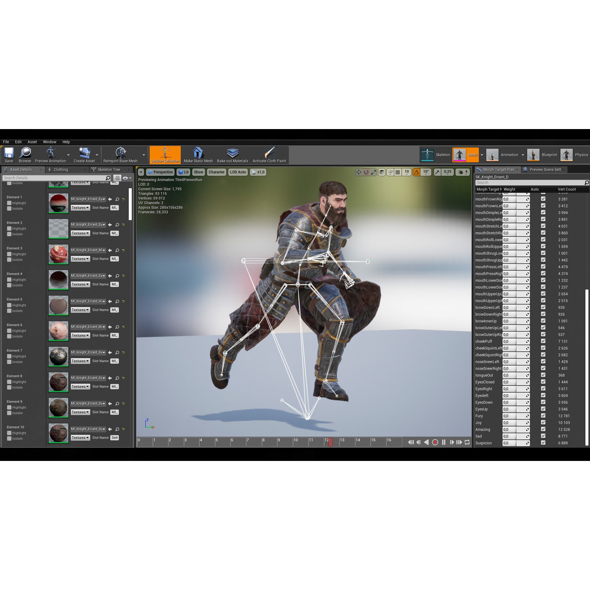 Knight Errant - Low-Poly Game-Ready 3D Model - View 22