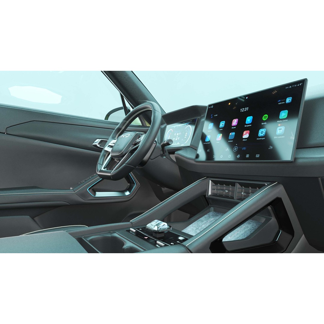 2025 BYD Atto 2 L Hand Drive 3D Model – High Poly SUV, FBX, Blender - View 11