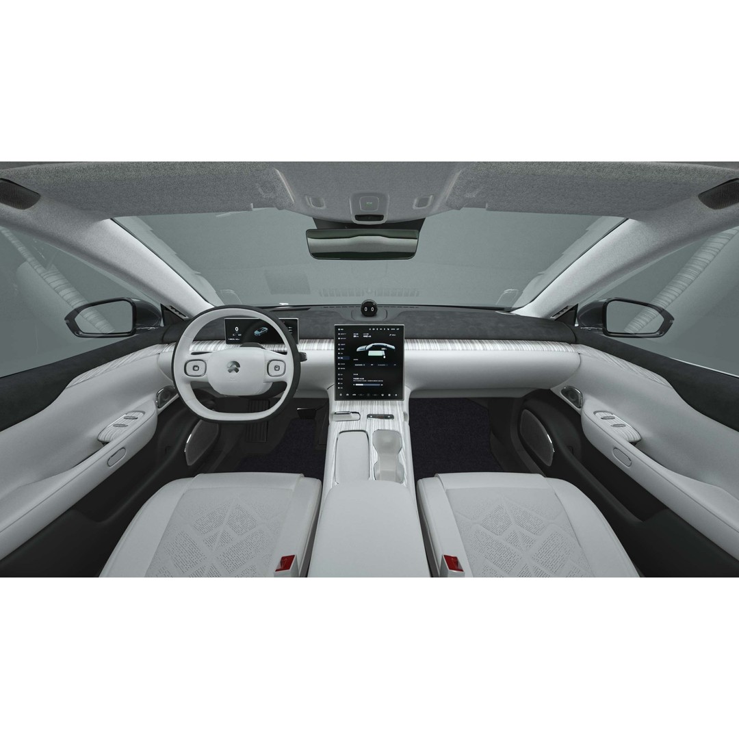 NIO ET7 3D Model – Luxury Sedan with Interior, FBX, OBJ, Blender - View 11