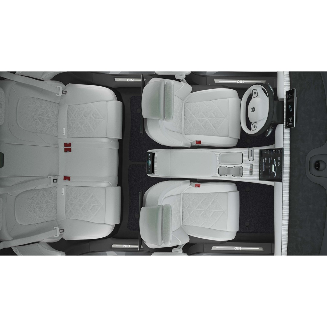 NIO ET7 3D Model – Luxury Sedan with Interior, FBX, OBJ, Blender - View 16