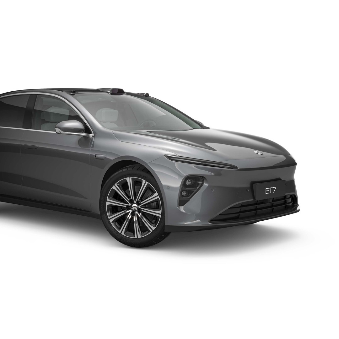 NIO ET7 3D Model – Luxury Sedan with Interior, FBX, OBJ, Blender - View 4