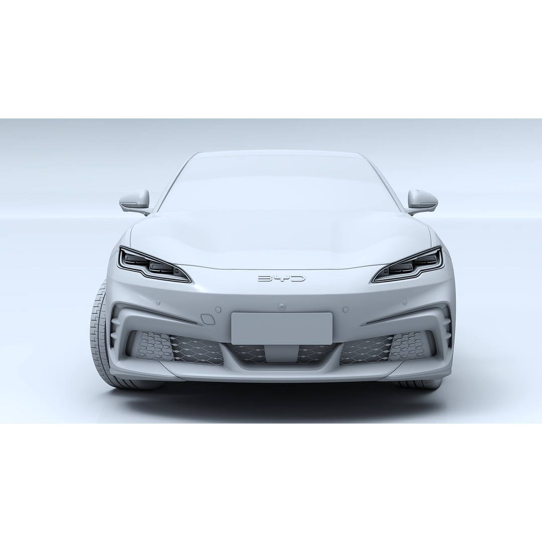 BYD Seal 06 GT 3D Model – Electric Hatchback, FBX, OBJ, PBR - View 19