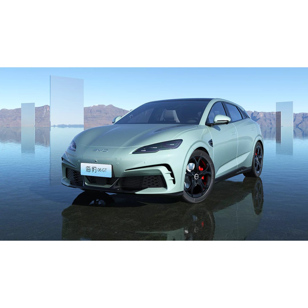 BYD Seal 06 GT 3D Model – Electric Hatchback, FBX, OBJ, PBR - View 2