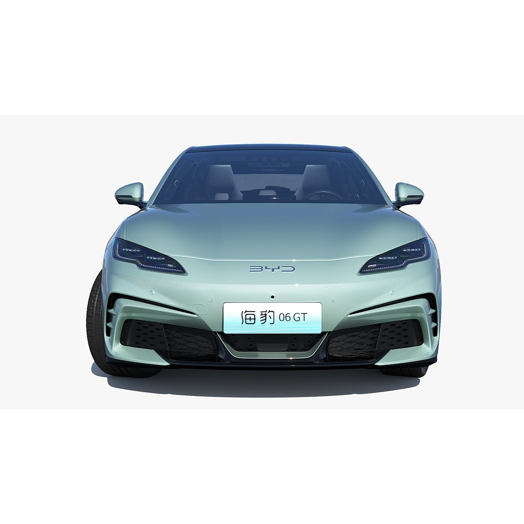 BYD Seal 06 GT 3D Model – Electric Hatchback, FBX, OBJ, PBR - View 8