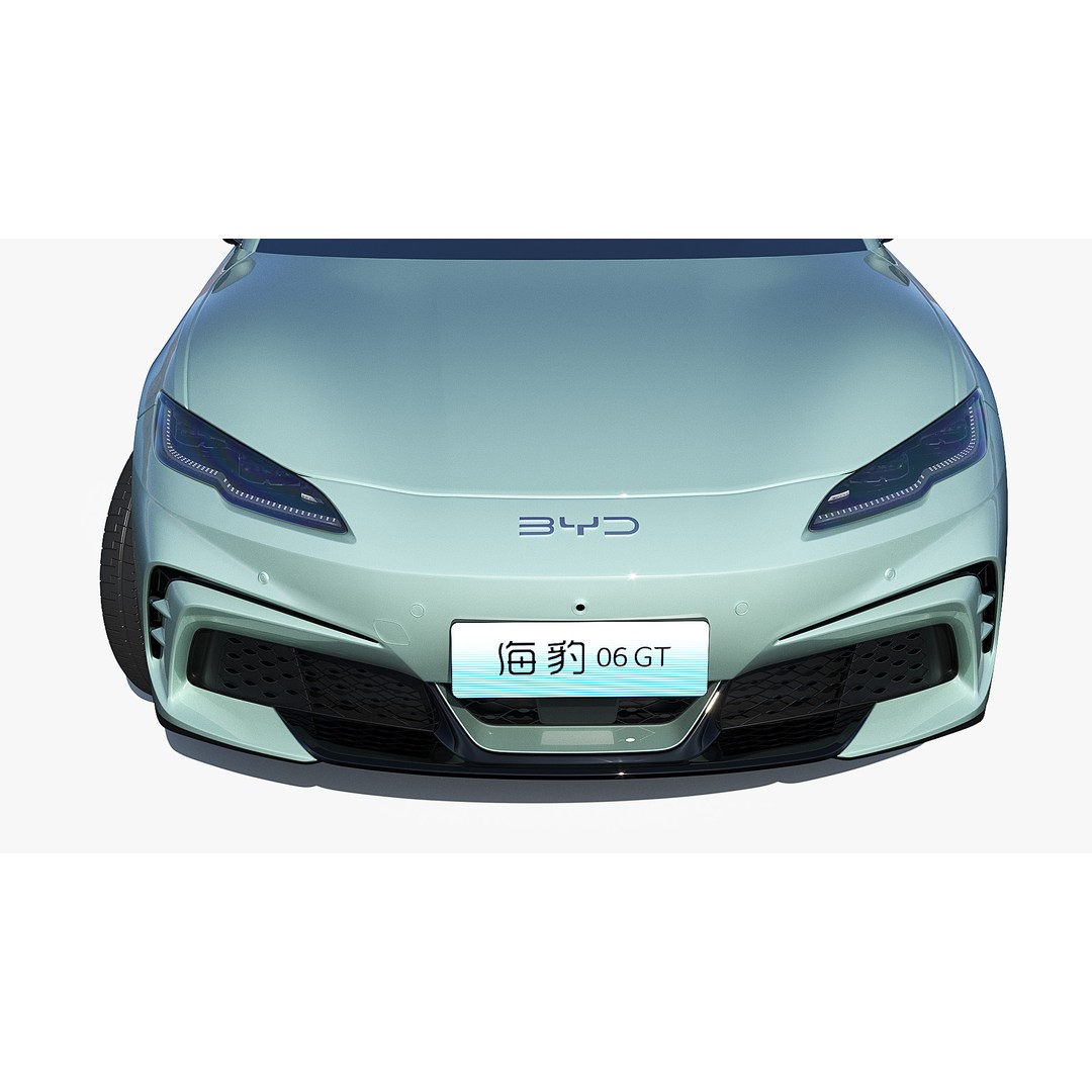 BYD Seal 06 GT 3D Model – Electric Hatchback, FBX, OBJ, PBR - View 9
