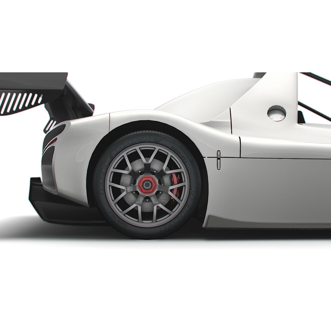 Radical SR3 XX 2023 3D Model – High Poly Racing Car, FBX, OBJ - View 11