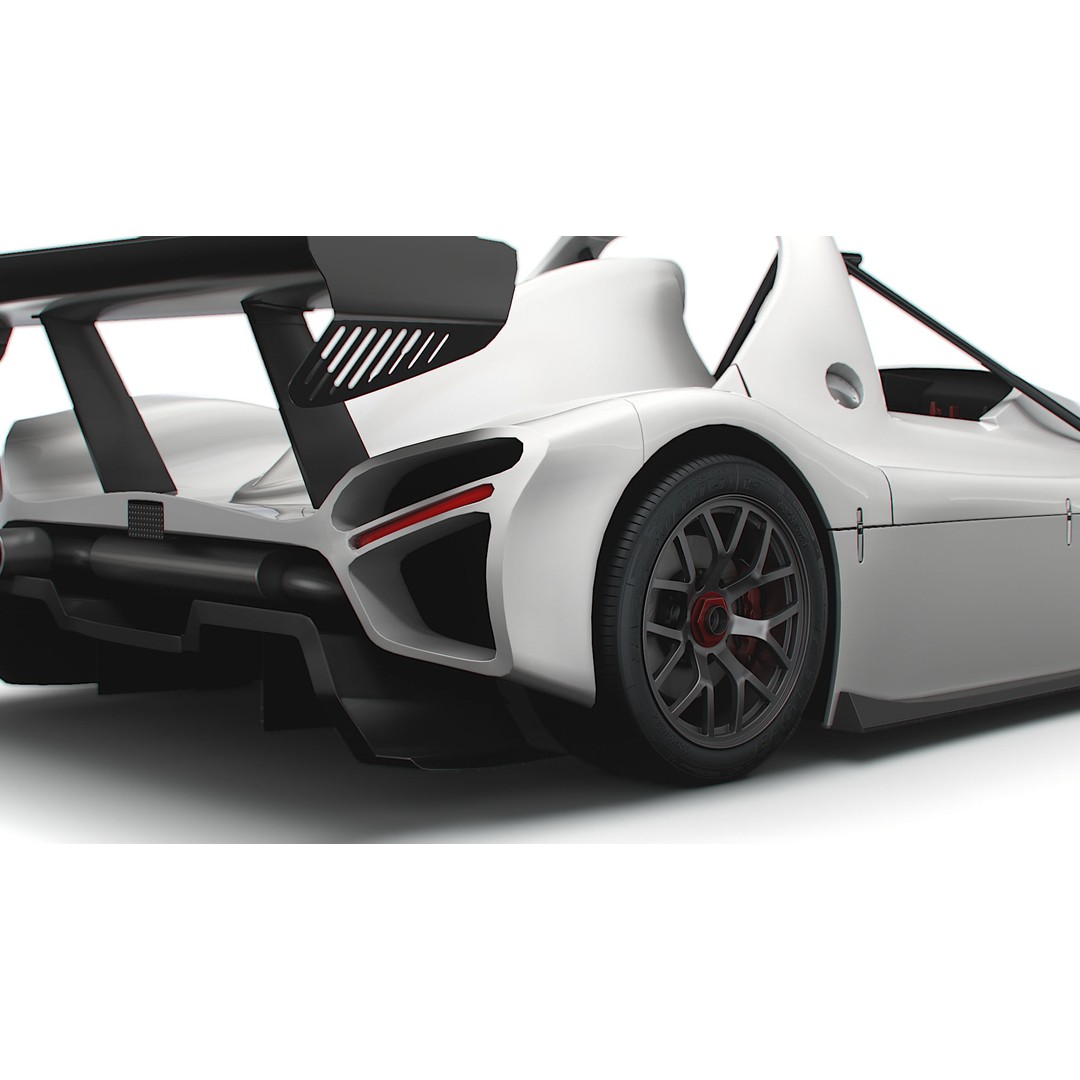Radical SR3 XX 2023 3D Model – High Poly Racing Car, FBX, OBJ - View 13