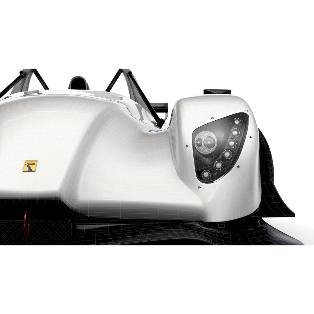 Radical SR3 XX 2023 3D Model – High Poly Racing Car, FBX, OBJ - View 21