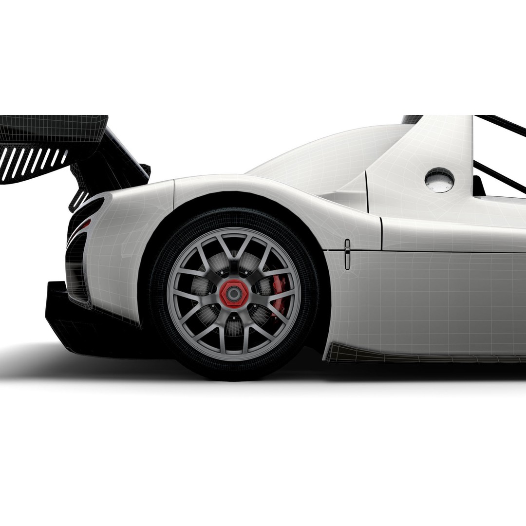 Radical SR3 XX 2023 3D Model – High Poly Racing Car, FBX, OBJ - View 23