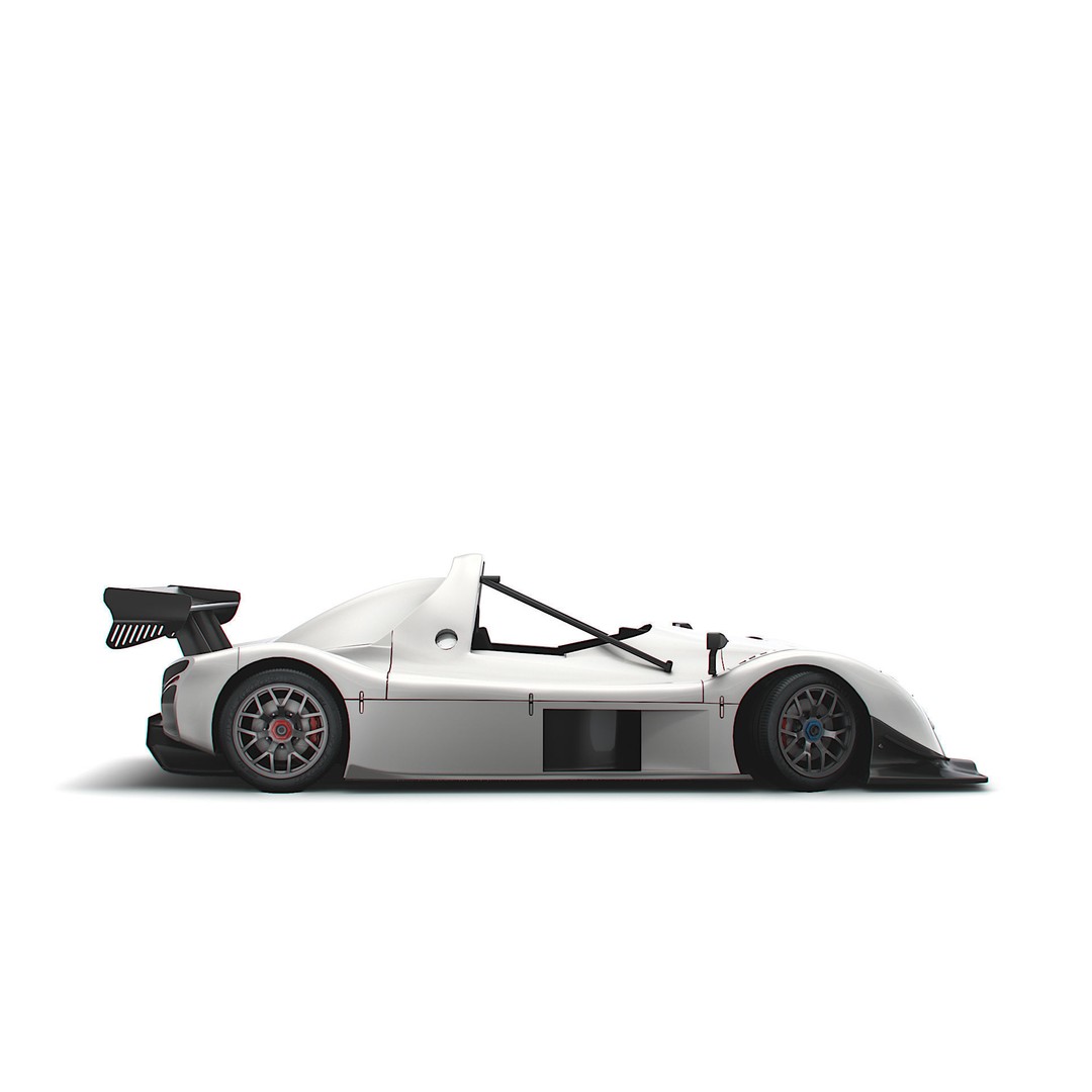 Radical SR3 XX 2023 3D Model – High Poly Racing Car, FBX, OBJ - View 3