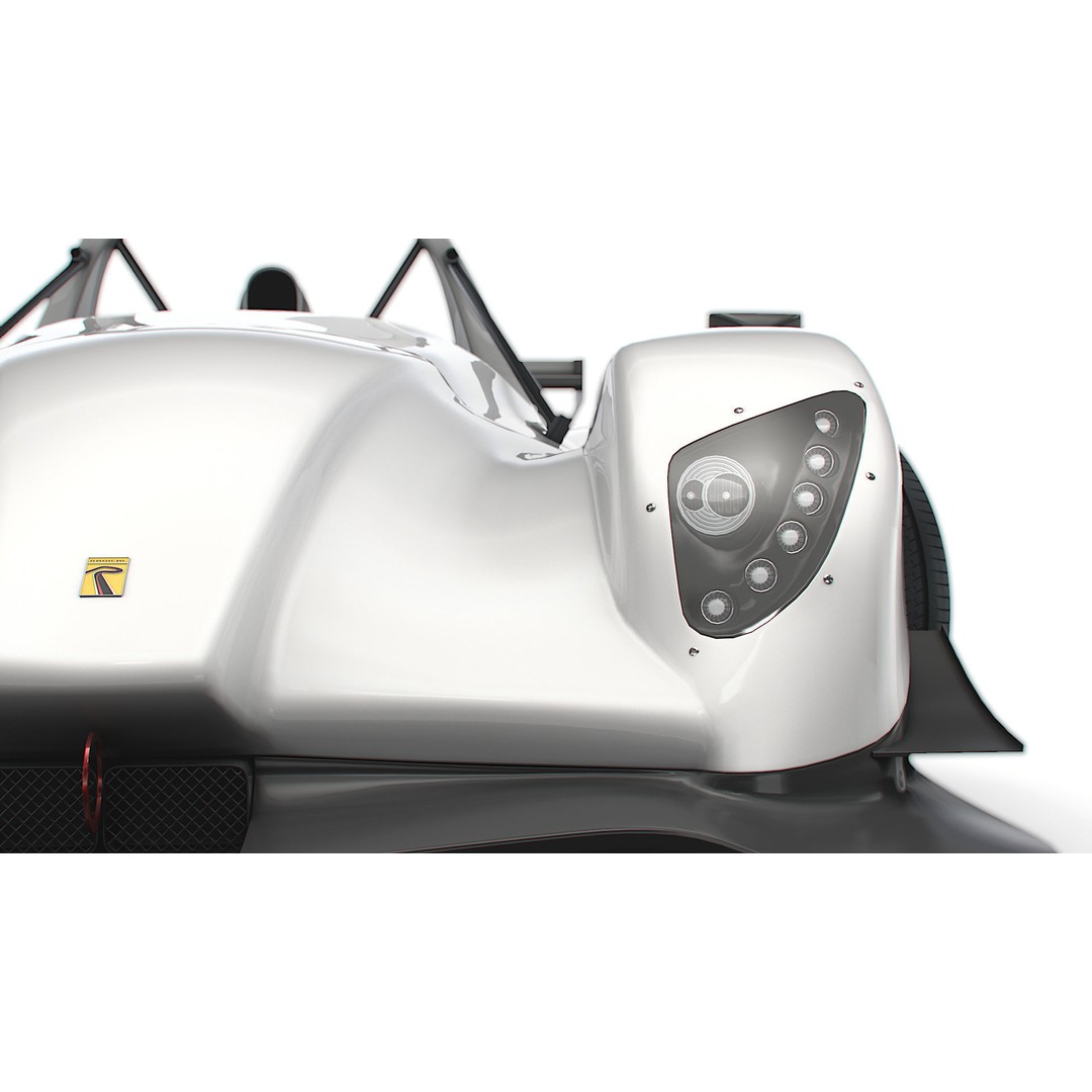 Radical SR3 XX 2023 3D Model – High Poly Racing Car, FBX, OBJ - View 9