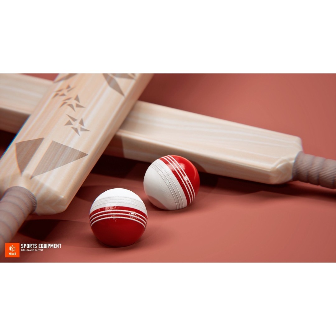 Sports Equipment 3D Model – Low Poly Game Ready Asset, FBX - View 18