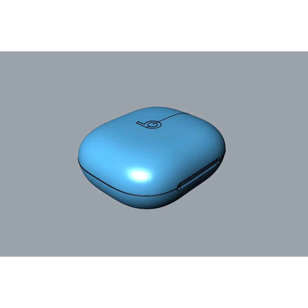 Beats Powerbeats Pro 2 3D Model – PBR Audio Asset, FBX, OBJ - View 32